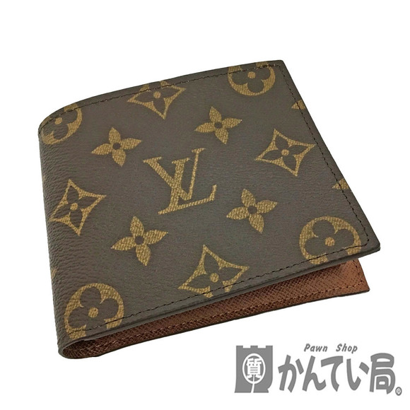 Louis Vuitton Bifold Marco Portefeuille Monogram NM Coin Wallet Brown - Picture 1 of 9